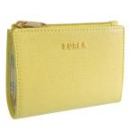 フルラ 財布 レディース 2つ折り 折財布 コンパクト アウトレット レザー イエローマルチ CLASSIC S BI FOLD W ZIP PCK5CL0BX36313919S FURLA