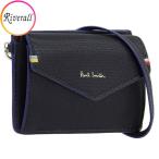 ポールスミス カードケース レディース コインケース 小銭入れ アウトレット レザー ブラック ハイライトステッチ Paul Smith