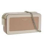 ケイトスペード バッグ レディース ショルダーバッグ レザー ブラウンベージュ margaux double zip mini crossbody PWRU7132 199 kate spade