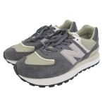ニューバランス 靴 メンズ レディース スニーカー アウトレット 22〜30cm グレー U574LGGD new balance
