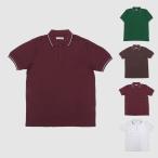 リンレ ポロシャツ メンズ 半袖 鹿の子 吸汗速乾 クールビズ 細身 スリムシルエット RINRE