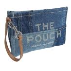 マークジェイコブス MARC JACOBS THE DENIM SMALL POUCH ポーチ 小物入れ ブルーデニム レディース s206m06fa21