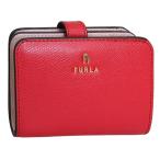 フルラ 財布 レディース 2つ折り 折財布 コンパクト レザー レッド カメリア FURLA CAMELIA S COMPACT WALLET WP00315ARE0004305S