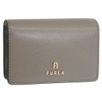  Furla футляр для визитных карточек женский футляр для карточек кожа серый черепаха задний FURLA CAMELIA BUSINESS CARD CASE WP00408ARE0003787S