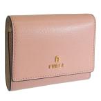 フルラ 財布 レディース 3つ折り 折財布 ミニ財布 アウトレット レザー ピンク カメリア FURLA CAMELIA S COMPACT WALLET TROFOLD WP00454ARE0003790S