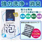 排水パイプ用洗浄剤 カビナイト もこもこ泡クリーナー45g×12包入