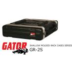 GATOR 2U легкий поли echi Len rack case Short модель GR-2S