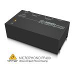 BEHRINGER/べリンガー　超小型フォノプリアンプ　PP400 MICROPHONO