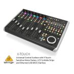 BEHRINGER/べリンガー　9系統タッチセンサー付100mmモーターフェーダー搭載イーサネット/USB/MIDIコントローラー　X-TOUCH