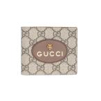 ショッピングＧＧ グッチ ネオ ヴィンテージ GGスプリーム 二つ折り財布 GGスプリームキャンバス 473954 メンズ GUCCI 中古
