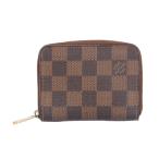  Louis Vuitton Zippy монета perth Damier футляр для карточек Damier парусина N63070 женский LOUIS VUITTON б/у 