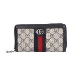 グッチ GGジップ アラウンドウォレット オフィディア 長財布 GGスプリームキャンバス 523154 レディース GUCCI 中古