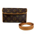  Louis Vuitton небольшая сумочка f Rolland чай n сумка-пояс монограмма парусина M51855 Brown женский LOUIS VUITTON б/у 