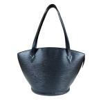 ルイヴィトン サンジャックショッピング エピ ショルダーバッグ エピレザー  M52262 ブラック レディース LOUIS VUITTON 中古