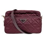 プラダ ショルダーバッグ ナイロン ブラウン レディース PRADA 中古 美品