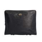  Gucci клатч кожа 575829 черный мужской GUCCI б/у прекрасный товар 