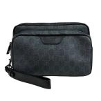  Gucci GGs шкив m ручная сумочка GGs шкив m парусина 337082 черный мужской GUCCI б/у 