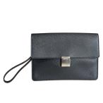  Louis Vuitton se кирпич Taiga ручная сумочка Taiga кожа M30782 черный мужской LOUIS VUITTON б/у 