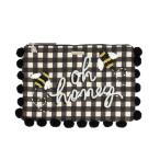  Kate Spade клатч хлопок черный женский Kate Spade б/у прекрасный товар 