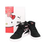  Puma Ralf солнечный psonMid×HK спортивные туфли кожа 372733-01 женский PUMA б/у прекрасный товар 