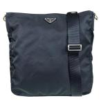 プラダ ショルダーバッグ ナイロン ブラック メンズ PRADA 中古