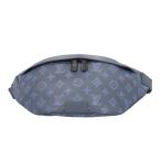  Louis Vuitton Discovery bam сумка PM монограмма Shadow сумка-пояс кожа M45729 темно-синий мужской LOUIS VUITTON б/у 