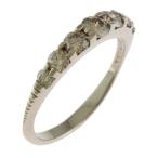 K18WG リング 指輪 カシケイ KASHIKEY ネイキッド ブラウンダイヤモンド1.00CT 18号 18金 K18ホワイトゴールド シルバー 中古