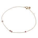 スタージュエリー STAR JEWELRY K10PG ブレスレット ピンクサファイア 10金 K10ピンクゴールド ピンクゴールド【SH】【BJ】 中古【BIM】
