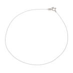  Star Jewelry STAR JEWELRY Pt950 ножной браслет маленький бобы цепь простой Pt950 платина серебряный [SH][BJ] б/у [BIM]