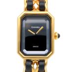 シャネル プルミエール L 腕時計 GP H0001 クオーツ レディース 1年保証 CHANEL 中古