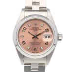 ロレックス デイト オイスターパーペチュアル 腕時計 ステンレススチール 自動巻き レディース 1年保証 ROLEX 中古
