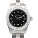 ロレックス オイスターパーペチュアル 腕時計 ステンレススチール 76080 自動巻き K番 レディース 1年保証 ROLEX 中古 美品