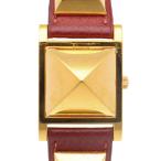 エルメス メドール 腕時計 時計 GP クオーツ レディース 1年保証 HERMES 中古