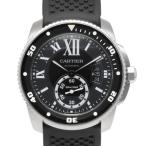 カルティエ CARTIER カリブル ドゥ カルティエ ダイバー 腕時計 ステンレススチール W7100056 メンズ 中古 1年保証