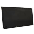 MORURO HAS 焚き火シート 特大 黒色 耐熱 耐水 200cm×110cm 陣幕などマルチに使える 焚き火台シート