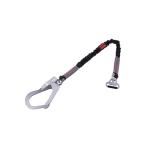 在庫あり 藤井電工 新規格 胴ベルト型2丁掛け用ランヤード ノビロン 1050mm 黒 TBL-AT-NV5931-BK-N ツヨロン 墜落制止用器具 安全帯