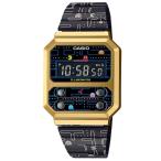 Yahoo! Yahoo!ショッピング(ヤフー ショッピング)[カシオ] 腕時計 スタンダード パックマンコラボモデル A100WEPC-1BJR メンズ マルチカラー