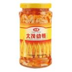 《大茂》 幼筍 350g (やわらか穂先メンマ スパイシー味−ベジタリアンOK) 《台湾B級グルメ お土産》