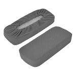 Shinnwa ひじ掛け用クッション 高反発 アームレスト カバー 2枚入り 肘掛けクッション ゲーミングチェア オフィスチェア用 滑り止め付き