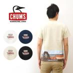 CHUMS チャムス Tシャツ メンズ レディース ユタランドスケープ 綿100% 大きいサイズ 白 黒 おしゃれ かわいい アウトドア アメカジ プレゼント CH01-2520