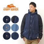 KRIFF MAYER クリフメイヤー デニム ボア マウンテン ジャケット マンパ メンズ アウター ウインドブレーカー 中綿 大きい サイズ アウトドア 秋 冬 2324000