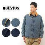 HOUSTONhyu- камень жакет Denim охота мужской внешний большой размер простой Vintage б/у одежда чувство течение времени изменение сделано в Японии осень-зима ko-te51303