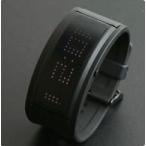 Yahoo! Yahoo!ショッピング(ヤフー ショッピング)BLACK DICE ブラックダイス GURU グル 腕時計 黒ベルト×白LED BD-044-01