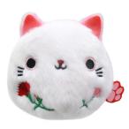 Yahoo! Yahoo!ショッピング(ヤフー ショッピング)ねこだんご 花 4月 カーネーション ぬいぐるみ 猫 ねこ お手玉 マスコット ネコ 誕生日プレゼント 子供 おもちゃ 女の子 小学生