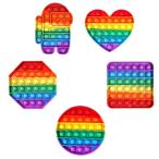 Yahoo! Yahoo!ショッピング(ヤフー ショッピング)プッシュポップバブル 5種セット スクイーズ 知育玩具 誕生日プレゼント 子供 クリスマスプレゼント 子供 おもちゃ 2歳 3歳 4歳 5歳 6歳 男の子 女の子 小学生