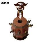 WOW 飛び出せ海賊くん ペーパークラフト 誕生日プレゼント 子供 おもちゃ 男の子 女の子 小学生 工作キット 子供 安い 小学校