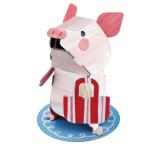 Yahoo! Yahoo!ショッピング(ヤフー ショッピング)ハコモ hacomo mini ぶた ペーパークラフト 誕生日プレゼント 子供 おもちゃ 小学生 工作キット 子供 安い 小学校