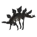 Yahoo! Yahoo!ショッピング(ヤフー ショッピング)ハコモ hacomo 恐竜 ステゴサウルス BLACK ペーパークラフト 誕生日プレゼント 子供 おもちゃ 小学生 工作キット 子供 安い 小学校