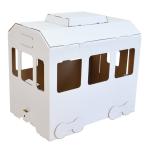 Yahoo! Yahoo!ショッピング(ヤフー ショッピング)ハコモ hacomo 遊具 ダンボール電車 ペーパークラフト 誕生日プレゼント 子供 クリスマスプレゼント 子供 おもちゃ 小学生 工作キット 子供 安い 小学校