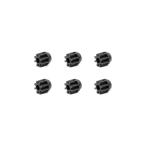  Mini 4WD upgrade parts No.453 карбоновый усиленный 8T Pinion привод (6 шт )(Item No:15453)[ Tamiya _TAMIYA]